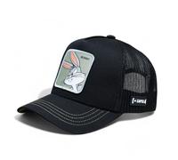 Capslab Casquette Trucker Bugs Bunny Looney Tunes Noir Taille unique