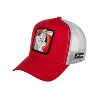 Capslab Bugs Bunny Trucker Cap Looney Tunes Red/Grey - One-Size