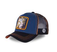 Capslab - CAPSLAB Casquette Trucker Dragon Ball Z San Goku Bleu et Noir