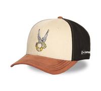Capslab Casquette baseball Astérix Homme - Baseball - Rouge | Beige | Noir - Visière Arrondie Taille unique