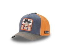 Capslab Casquette baseball Dragon Ball Super Homme - Baseball - Gris | Bleu | Orange - Visière Arrondie 1