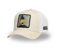 Casquette Homme & Femme, Casquette Baseball Looney Tunes, Ajustable par Snapback Taille TU Beige/Blanc