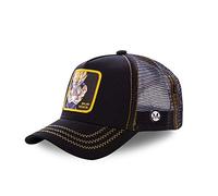 Capslab Casquette Baseball Trucker Dragon Ball Z (Majin Vegeta (Noir))