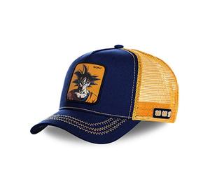 Capslab Casquette Baseball Trucker Dragon Ball Z (San Goku (Bleu/Orange))