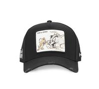 Capslab – Casquette Trucker Tom & Jerry – Ajustable par snapback – Homme & Femme TU