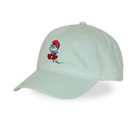 Capslab Casquette Dad cap Grand Schtroumpf Homme - Dad cap - Vert | Bleu | Rouge | Blanc - Visière Arrondie Taille unique