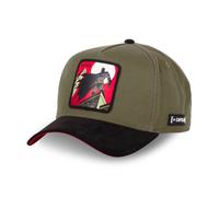 Capslab Casquette DC Comics Batman Homme - Baseball - N/A - Vert | Noir | Rouge - Visière Arrondie Taille unique