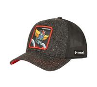 Capslab Casquette de camionneur Goldorak | Modèle CL/GOL6/1/PCT/ROB | Casquette pour adulte avec patch anime | Design exclusif, respirant et réglable | Style urbain pour adulte | Visière incurvée
