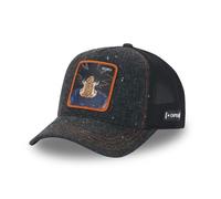 Capslab Casquette Dragon Ball Super Goku Homme - Trucker - Filet Souple - Gris | Noir | Orange - Visière Arrondie Taille unique