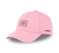 Capslab Casquette Dragon Ball Z Buu Homme - Dad cap - Rose | Noir - Visière Arrondie Taille unique
