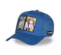 Capslab Casquette Homme & Femme, Casquette Trucker Astérix, Ajustable par Snapback, Bleu Taille TU