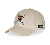 Capslab Casquette Homme & Femme One Piece, Casquette Baseball Ajustable, Beige Taille TU