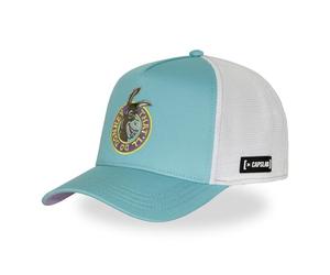 Capslab Casquette Homme & Femme Shrek, Casquette Trucker avec Filet, Ajustable par Snapback, Turquoise Taille TU