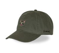 Capslab Casquette Homme & Femme Tom et Jerry, Casquette Dad Cap, Ajustable, Kaki Taille TU
