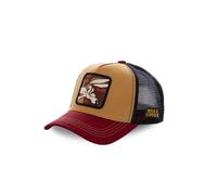 Capslab Vil Coyote Looney Tunes Marron Casquette de Camionneur Réglable
