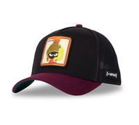 Capslab Casquette Looney Tunes Marvin Homme - Trucker - Filet Souple - Noir | Bleu | Rouge - Visière Arrondie Taille unique