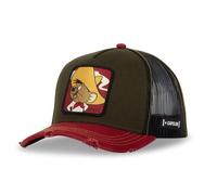 Capslab Casquette Looney Tunes Speedy Gonzales Homme - Trucker - Filet Rigide - Rouge | Marron | Noir - Visière Arrondie Taille unique