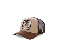 Capslab Casquette Looney Tunes Taz Beige et Marron