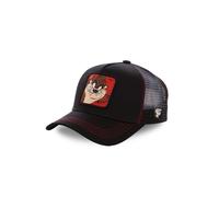 Capslab Casquette Looney Tunes Taz Homme - Trucker - Filet Rigide - Noir | Rouge | Marron | Ecru - Visière Arrondie