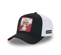 Casquette Homme One Piece, Casquette Baseball Luffy, Originale Manga Anime, Noir/Blanc/Rouge TU