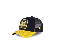 Capslab Casquette Pokemon Pikachu Garçon - Trucker - Filet Rigide - Noir | Jaune - Visière Arrondie - JUNIOR