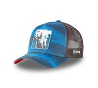 Capslab Casquette trucker Assassin's Creed Homme - Trucker - Filet Rigide - Bleu | Noir | Orange | Rouge - Visière Arrondie Taille unique