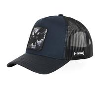 CAPSLAB Casquette Trucker BY FREEGUN DC Comics Batman 4 Bleu Mesh Logo Patch