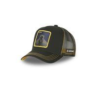 Capslab Casquette trucker DC Comics Batman Homme - Trucker - Filet Rigide - Noir | Jaune | Gris | Bleu - Visière Arrondie