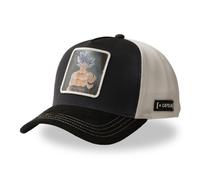 Capslab Casquette trucker Dragon Ball Super Homme - Trucker - Filet Rigide - Noir | Blanc | Bleu - Visière Arrondie Taille unique