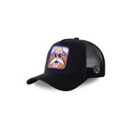 Capslab Casquette trucker Dragon Ball Z Kame Homme - Trucker - Filet Rigide - Noir | Violet | Blanc | Orange - Visière Arrondie