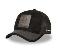 Capslab Casquette trucker House of Dragon Homme - Trucker - Filet Souple - Noir | Gris | Jaune - Visière Arrondie Taille unique