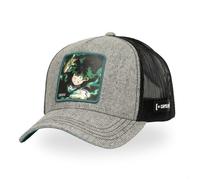 Capslab Casquette Homme & Femme My Hero Academia, Casquette Trucker Deku, Ajustable avec Snapback TU
