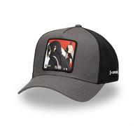 Capslab Casquette trucker Naruto Shippuden Homme - Trucker - Filet Souple - Gris | Noir | Rouge - Visière Arrondie 1