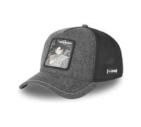 Capslab | Casquette Trucker Noire Dragon Ball Goku DBS7 Bla | Design Exclusif pour Adultes | Visière Courbée Stylisée | Ajustement Snapback Personnalisable | Matériaux Premium et Haute Durabilité