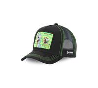 Capslab Casquette trucker Rick et Morty Psy Homme - Trucker - Filet Rigide - Noir - Visière Arrondie