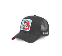 Capslab Casquette Trucker Super Mario It's Me Homme - Trucker - Filet Rigide - Gris | Rouge | Bleu | Beige - Visière Arrondie