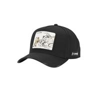 Capslab Casquette trucker Tom & Jerry Homme - Trucker - Filet Souple - Noir | Blanc - Visière Arrondie 1