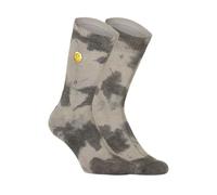 Chaussette Homme Dragon Ball Z, 1 Paire de Chaussette Haute Tie & Dye, Confortable et Douce, Noir, Gris, Taille 43/46