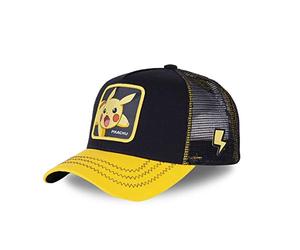 Capslab CL-PKM2-3-PIK6, Casquette, béret Mixte, Opacity, Black, One Size