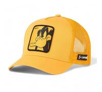 Capslab Daffy Duck Looney Tunes Yellow Trucker Cap - One-Size