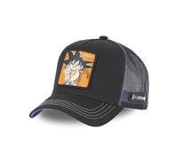 Capslab Gokû Dragon Ball Z Noir Casquette de Camionneur Réglable