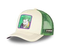 Casquette Homme & Femme Joker, Casquette Trucker DC Comics, Original et Authentique, Vert, Beige, Violet, Taille TU