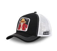 Capslab Luffy One Piece Noir Casquette de Camionneur