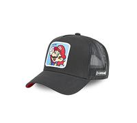 Casquette Homme & Femme Super Mario, Casquette Trucker, Mario, Coupe décontractée et Durable, Gris, Rouge, Bleu, Beige, Taille TU