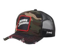 Casquette Homme & Femme Merrie Melodies, Casquette Trucker Looney Tunes, Noir, Vert, Beige, Marron, Taille TU