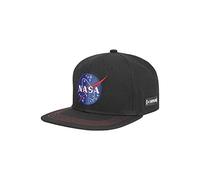 Capslab Nasa Black Snapback Cap - One-Size
