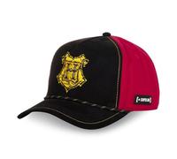 Capslab Casquette Poudlard Harry Potter Suède noir et rouge réglable Snapback