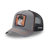 Capslab Son Gohan Dragon Ball Z Ripstop Rose Gris Casquette de Camionneur Réglable