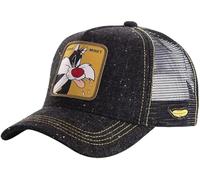 Capslab Sylvester Trucker Cap Looney Tunes Black - One-Size