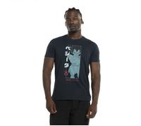 Capslab - T-shirt Homme Coton DRAGON BALL Z SPACE PROGRAM 2, Régular, Col rond, Manches courtes - Bleu (Pièce) M